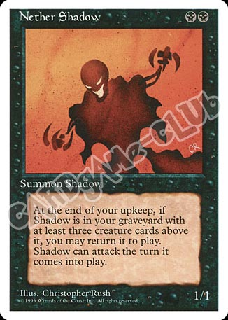 Nether Shadow rara (EN) -NEAR MINT-
