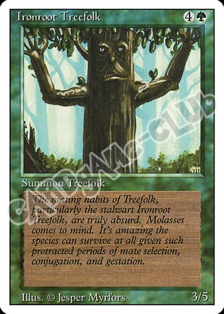 Ironroot Treefolk comune (EN) -NEAR MINT-