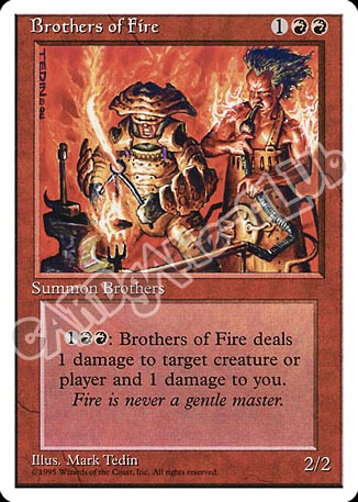Brothers of Fire comune (EN) -NEAR MINT-