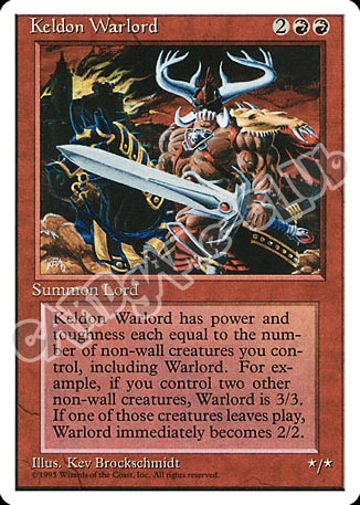 Keldon Warlord non comune (EN) -NEAR MINT-