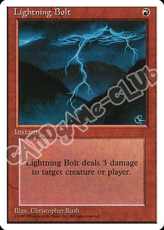Lightning Bolt comune (EN) -NEAR MINT-