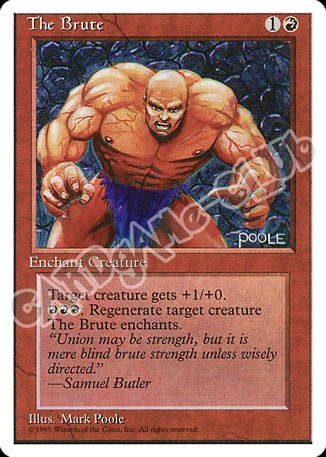 The Brute comune (EN) -NEAR MINT-