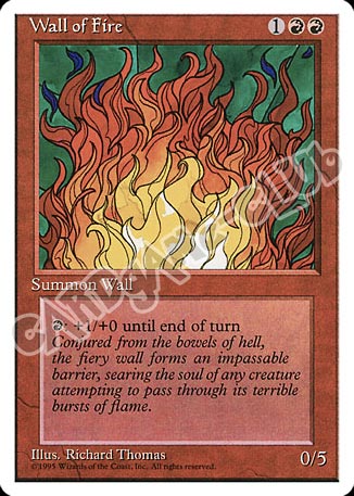 Wall of Fire non comune (EN) -NEAR MINT-