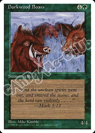 Durkwood Boars comune (EN) -NEAR MINT-