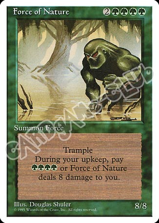 Force of Nature rara (EN) -NEAR MINT-