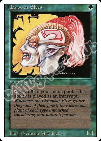 Llanowar Elves comune (EN) -NEAR MINT-