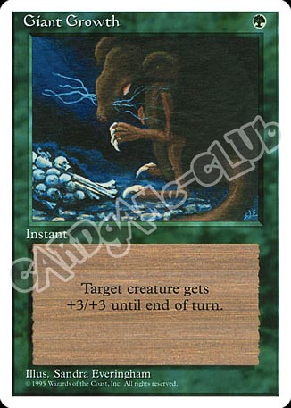 Giant Growth comune (EN) -NEAR MINT-