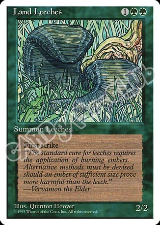 Land Leeches comune (EN) -NEAR MINT-