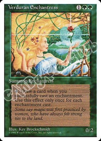 Verduran Enchantress rara (EN) -NEAR MINT-