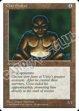 Clay Statue comune (EN) -NEAR MINT-