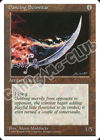 Dancing Scimitar non comune (EN) -NEAR MINT-