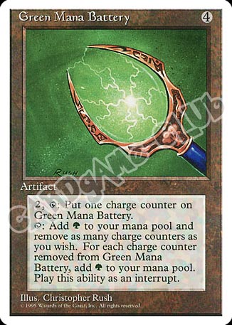 Green Mana Battery non comune (EN) -NEAR MINT-
