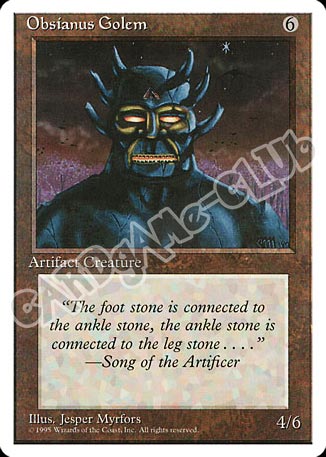 Obsianus Golem non comune (EN) -NEAR MINT-