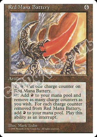 Red Mana Battery non comune (EN) -NEAR MINT-