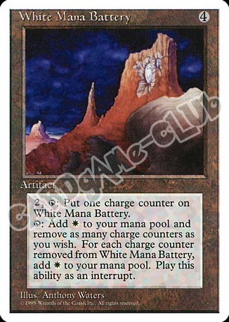 White Mana Battery non comune (EN) -NEAR MINT-