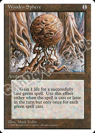 Wooden Sphere non comune (EN) -NEAR MINT-