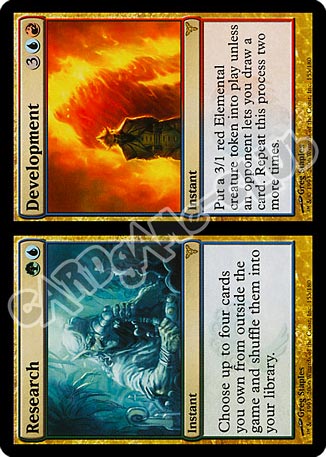 155 / 180 Research / Development rara (EN) -NEAR MINT-