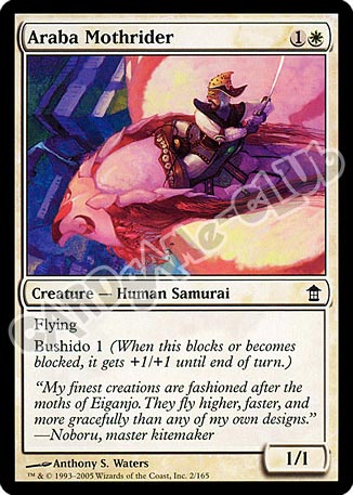 002 / 165 Araba Mothrider comune (EN) -NEAR MINT-