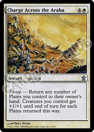 004 / 165 Charge Across the Araba non comune (EN) -NEAR MINT-