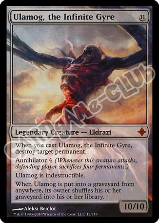 012 / 248 Ulamog, the Infinite Gyre rara mitica (EN) -NEAR MINT-