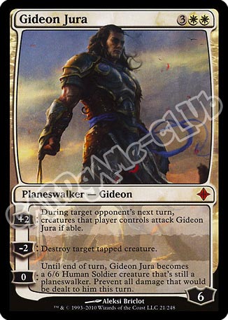 021 / 248 Gideon Jura rara mitica (EN) -NEAR MINT-