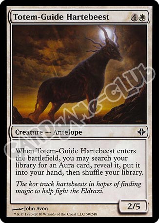 050 / 248 Totem-Guard Hartbeest comune (EN) -NEAR MINT-