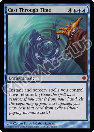 055 / 248 Cast Through Time rara mitica (EN) -NEAR MINT-