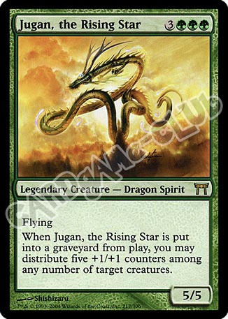 217 /306 Jugan the Rising Star rara (EN) -NEAR MINT-