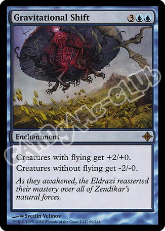 069 / 248 Gravitational Shift rara (EN) -NEAR MINT-