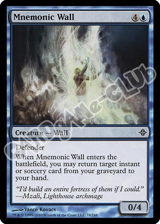 078 / 248 Mnemonic Wall comune (EN) -NEAR MINT-