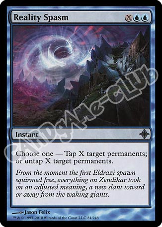 081 / 248 Reality Spasm non comune (EN) -NEAR MINT-