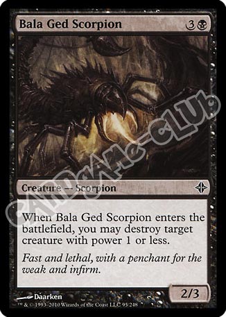 095 / 248 Bala Ged Scorpion comune (EN) -NEAR MINT-