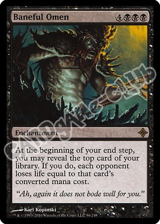 096 / 248 Baneful Omen rara (EN) -NEAR MINT-