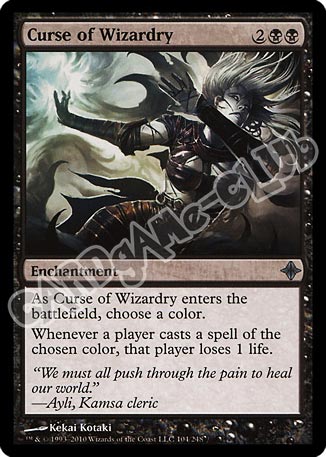 104 / 248 Curse of Wizardry non comune (EN) -NEAR MINT-