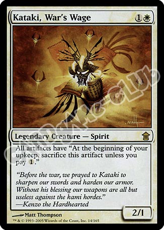 014 / 165 Kataki, War's Wage rara (EN) -NEAR MINT-