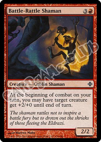 136 / 248 Battle-Rattle Shaman comune (EN) -NEAR MINT-