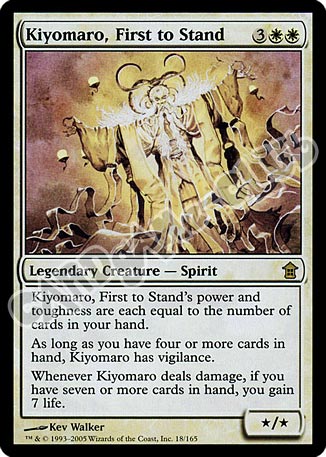 018 / 165 Kiyomaro, First to Stand rara (EN) -NEAR MINT-