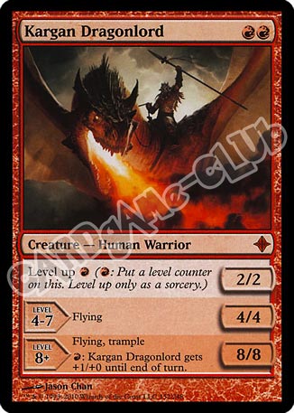 152 / 248 Kargan Dragonlord rara mitica (EN) -NEAR MINT-