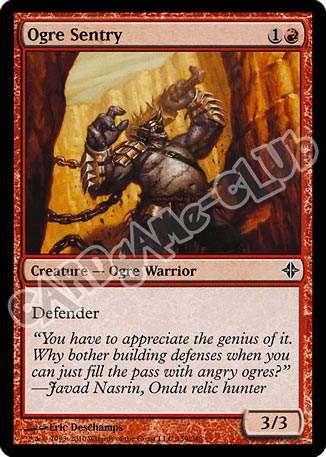 159 / 248 Ogre Sentry comune (EN) -NEAR MINT-