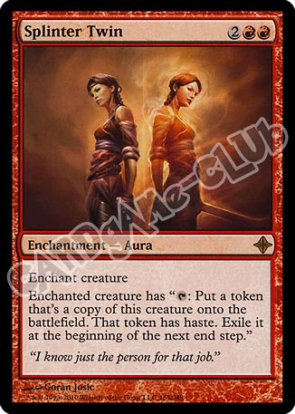 165 / 248 Splinter Twin rara (EN) -NEAR MINT-