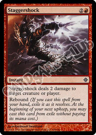 166 / 248 Staggershock comune (EN) -NEAR MINT-