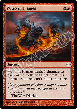 173 / 248 Wrap in Flames comune (EN) -NEAR MINT-