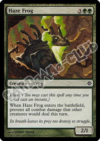 187 / 248 Haze Frog comune (EN) -NEAR MINT-