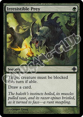 188 / 248 Irresistible Prey non comune (EN) -NEAR MINT-