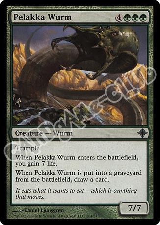 204 / 248 Pelakka Wurm non comune (EN) -NEAR MINT-