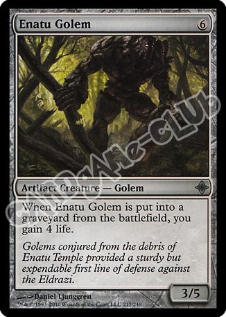 217 / 248 Enatu Golem non comune (EN) -NEAR MINT-