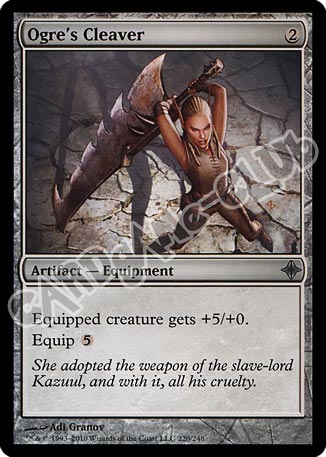 220 / 248 Ogre's Cleaver non comune (EN) -NEAR MINT-