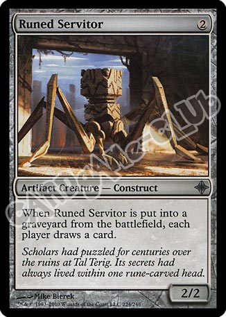 224 / 248 Runed Servitor non comune (EN) -NEAR MINT-