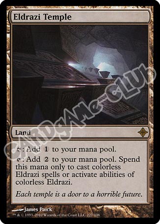 227 / 248 Eldrazi Temple rara (EN) -NEAR MINT-