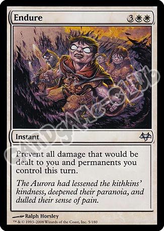 005 / 180 Endure non comune (EN) -NEAR MINT-